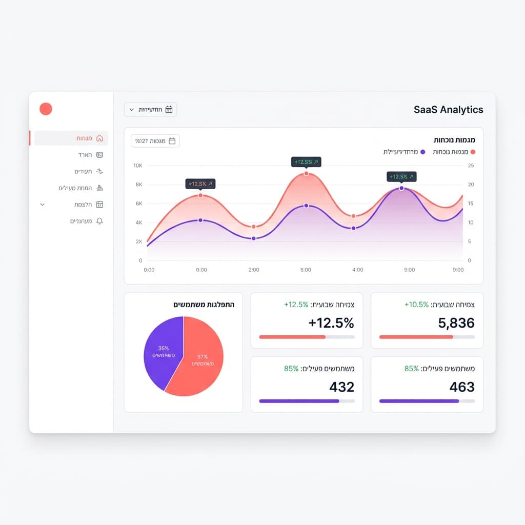 מסך סימון נוכחות באפליקציה